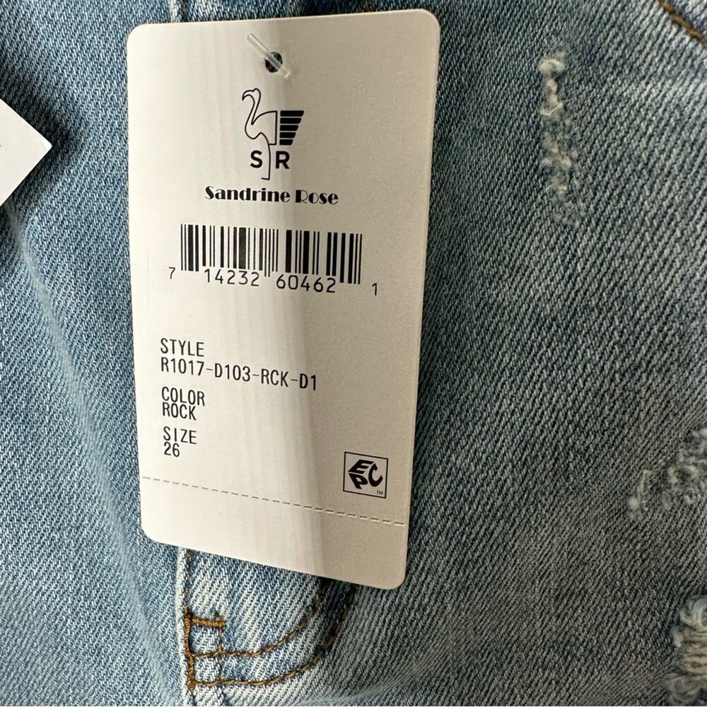 SANDRINE ROSE Super Flare Jeans Rock NWT in Size 26 - Picture 4 of 7